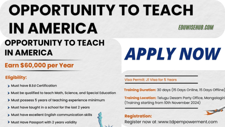 Teach in America: Earn $60,000 a Year with TDP Empowerment