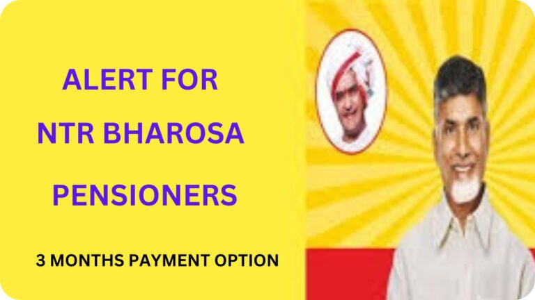 NTR Bharosa Pension Scheme